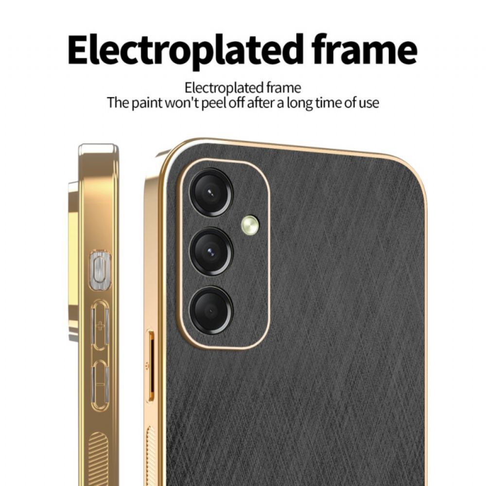 Kryt Samsung Galaxy A17 4g / 5g Azns Kožený Efekt