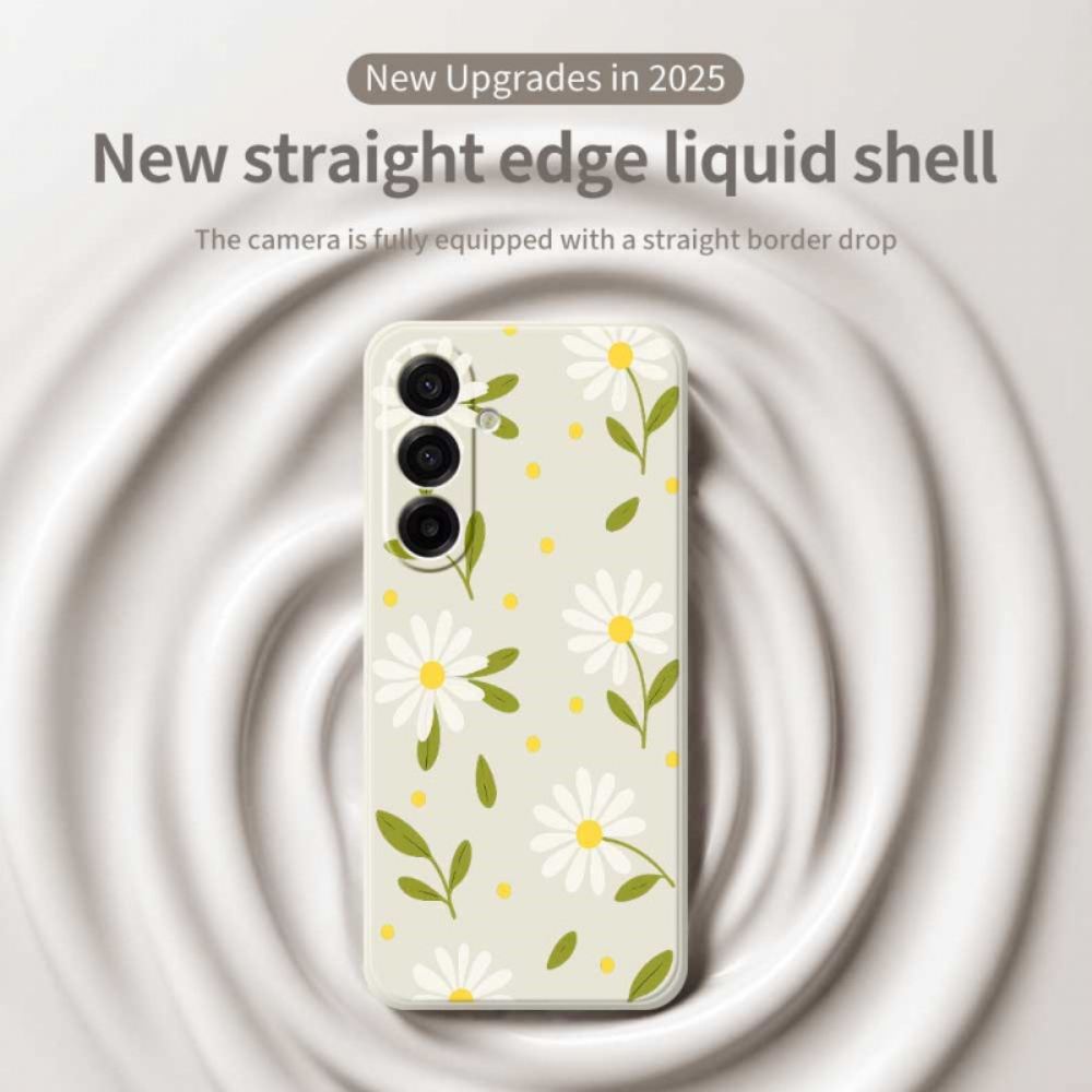 Kryt Samsung Galaxy A17 4g / 5g Kryty Na Mobil Bílé Květiny