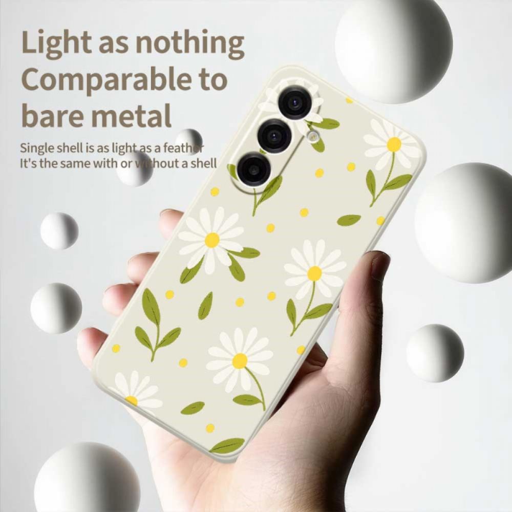 Kryt Samsung Galaxy A17 4g / 5g Kryty Na Mobil Bílé Květiny