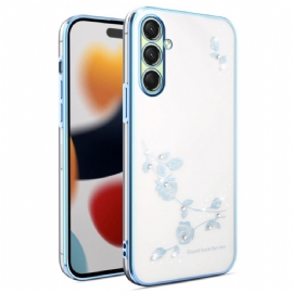 Kryt Samsung Galaxy A17 4g / 5g Kryty Na Mobil Kadem Květinový Vzor