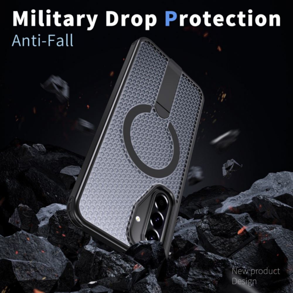 Kryt Samsung Galaxy A17 4g / 5g Magnetická Mřížková Textura