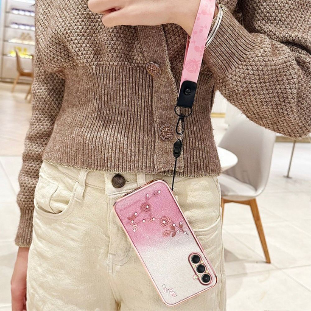 Kryt Samsung Galaxy A17 4g / 5g Pásky S Kamínky Kadem