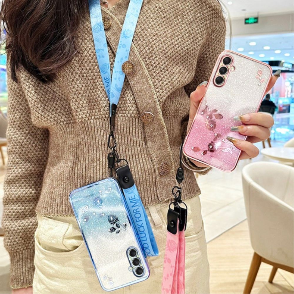 Kryt Samsung Galaxy A17 4g / 5g Pásky S Kamínky Kadem