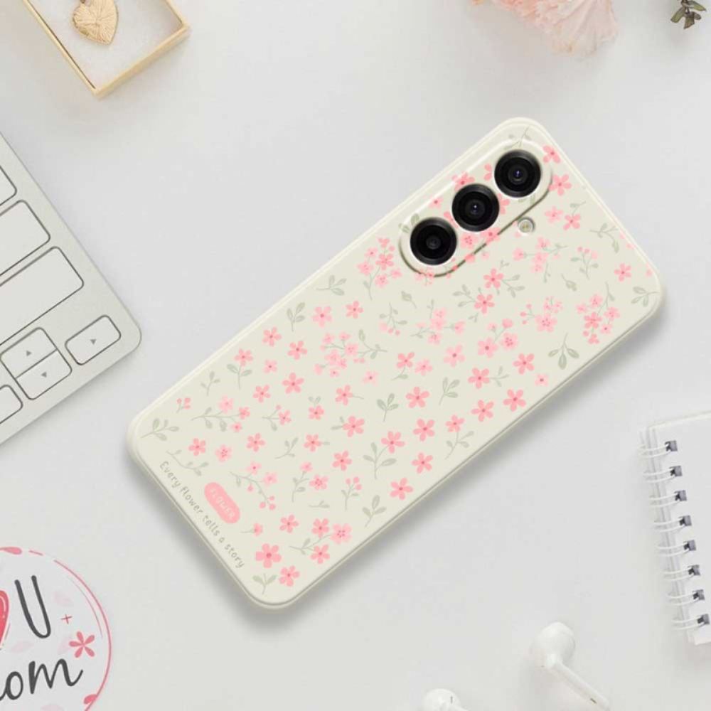 Kryt Samsung Galaxy A17 4g / 5g Růžové Květiny