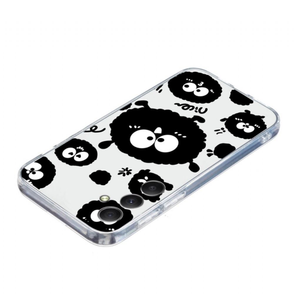 Kryt Samsung Galaxy A17 4g / 5g Vzor Černých Očí