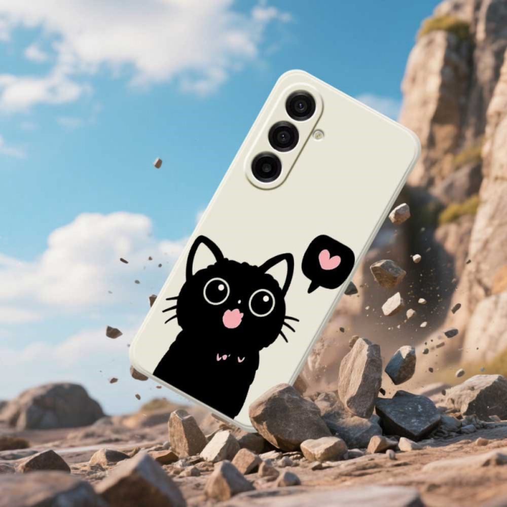 Kryt Samsung Galaxy A17 4g / 5g Černá Kočka