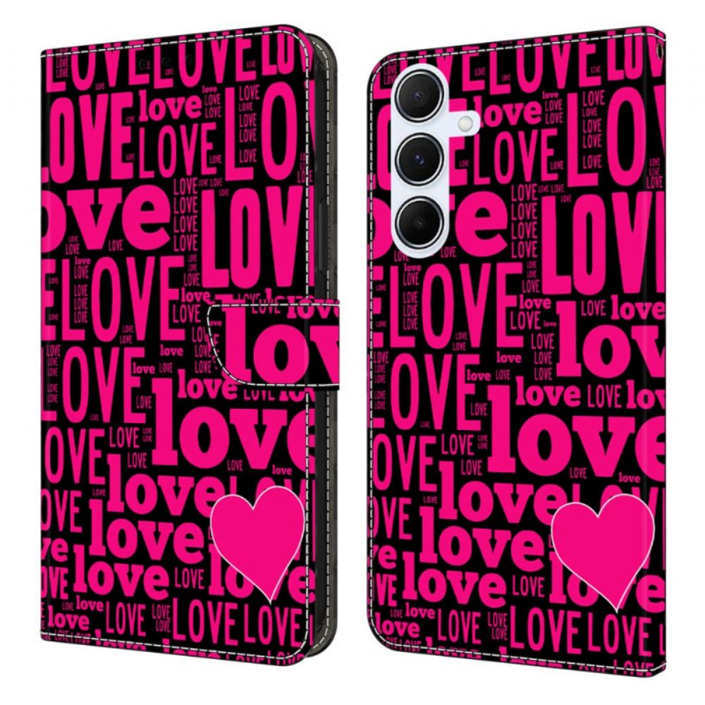 Peněženková Pouzdra Samsung Galaxy A17 4g / 5g Kryty Na Mobil Láska