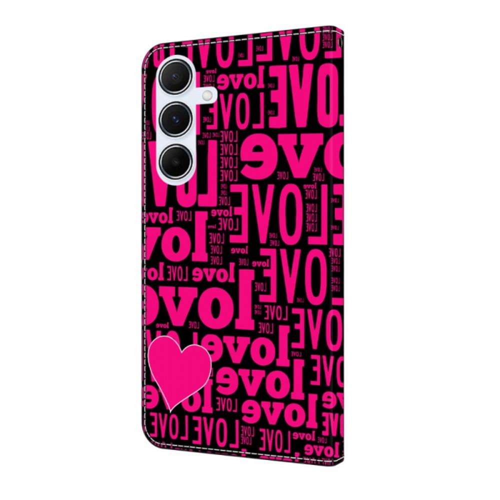 Peněženková Pouzdra Samsung Galaxy A17 4g / 5g Kryty Na Mobil Láska