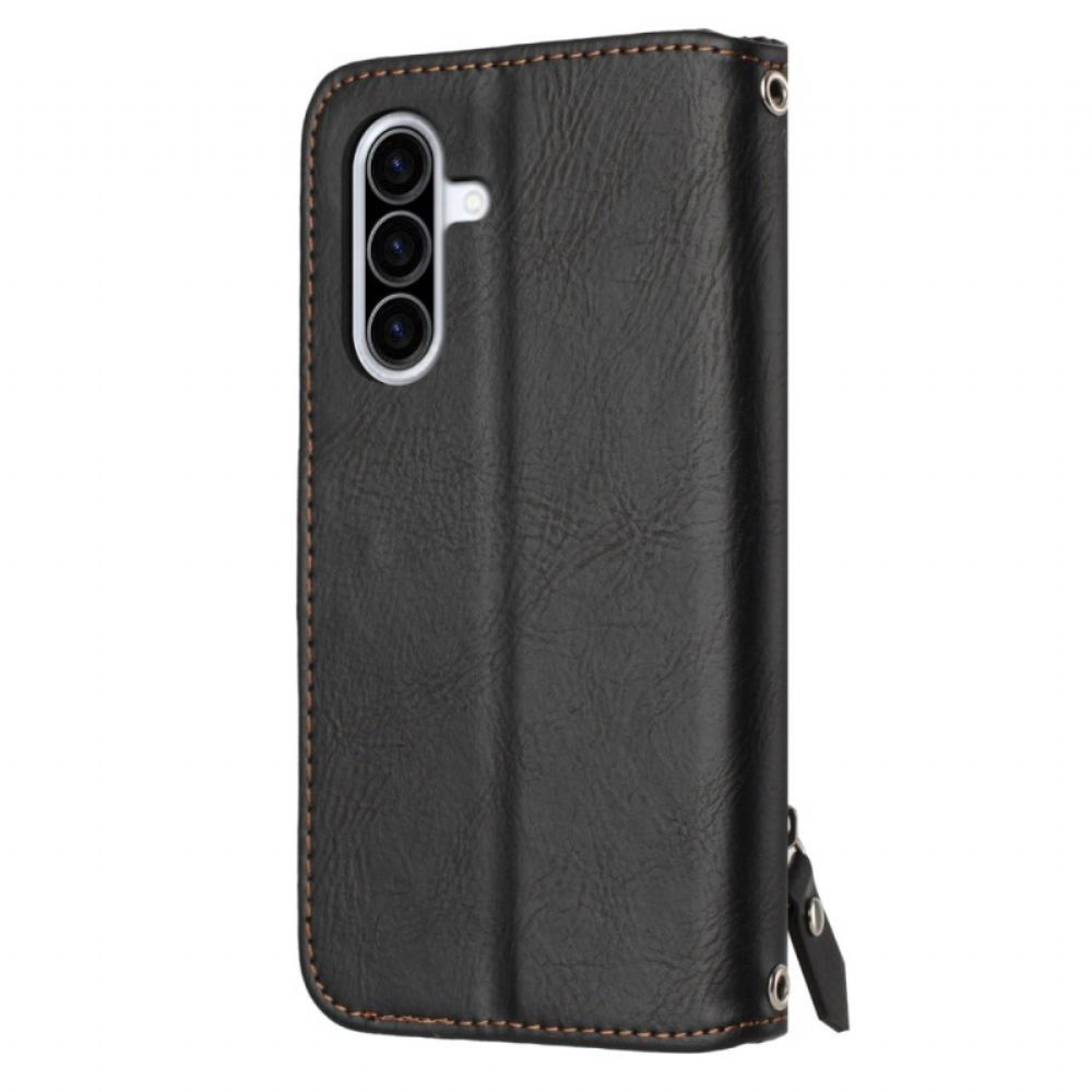 Peněženková Pouzdra Samsung Galaxy A17 4g / 5g Kryty Na Mobil Vintage Peněženka