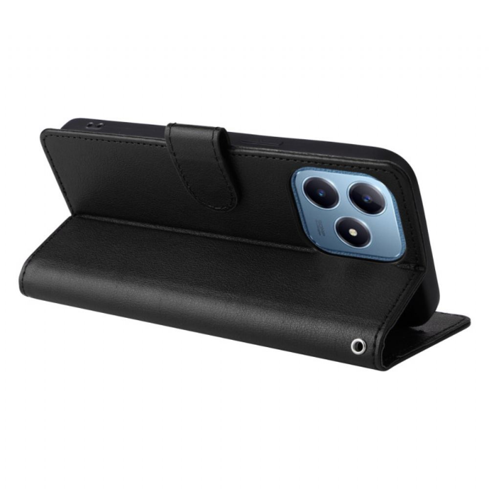 Kožený Kryt Realme Note 60 Efekt Hladké Kůže