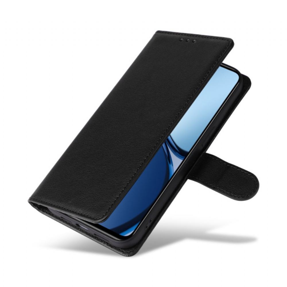 Kožený Kryt Realme Note 60 Efekt Hladké Kůže