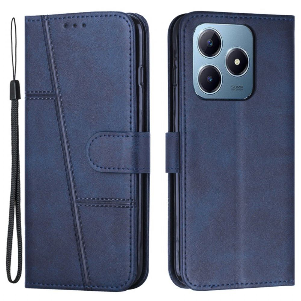 Kožený Kryt Realme Note 60 Obchodní Styl