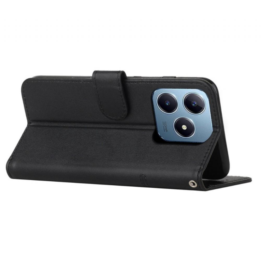 Kožený Kryt Realme Note 60 Obchodní Styl