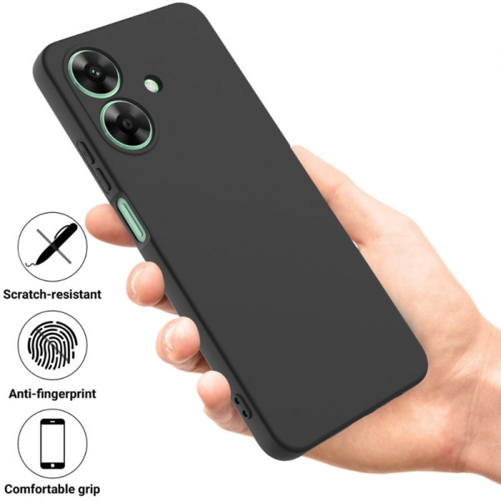 Kryt Realme Note 60 Tekutý Silikon Se Šňůrkou