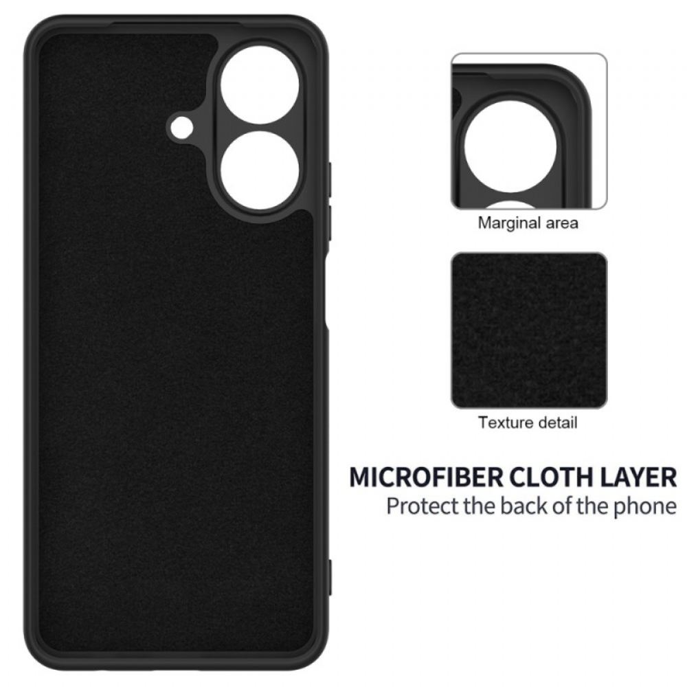 Kryt Realme Note 60 Tekutý Silikon Se Šňůrkou