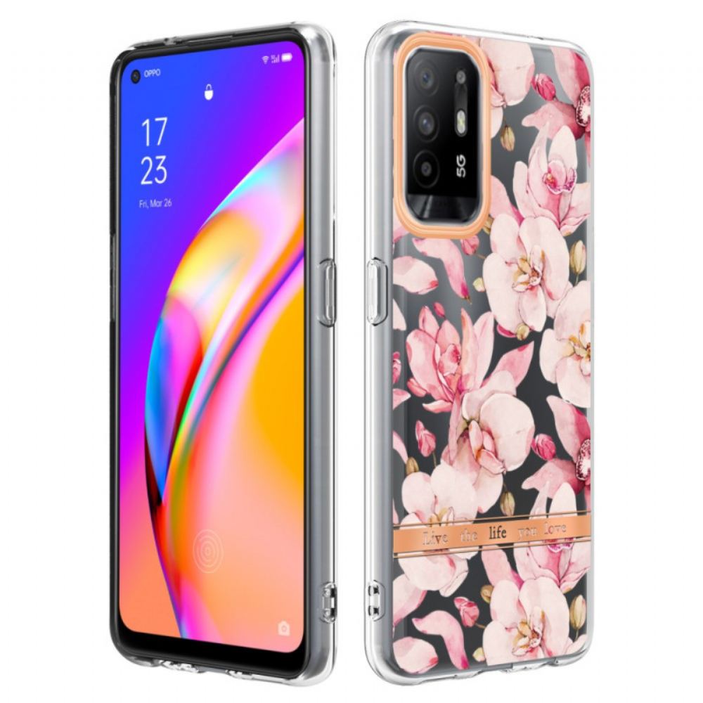 Kryty Na Mobil Na Oppo A94 5G Květ Begonie