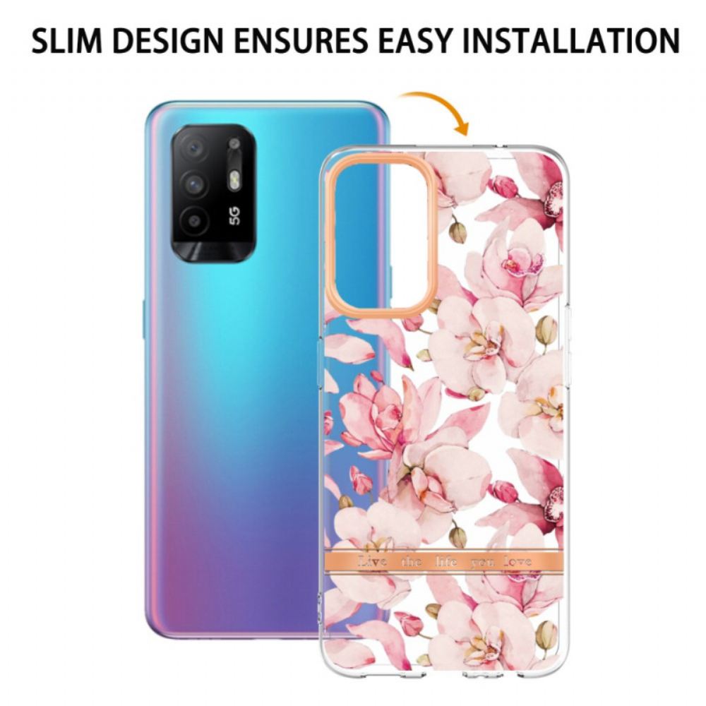 Kryty Na Mobil Na Oppo A94 5G Květ Begonie