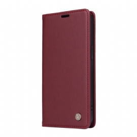 Kožené Pouzdro Folio Motorola Edge 50 Neo Yikatu