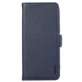 Kožený Kryt Motorola Edge 50 Neo Textura Litchi Abeel