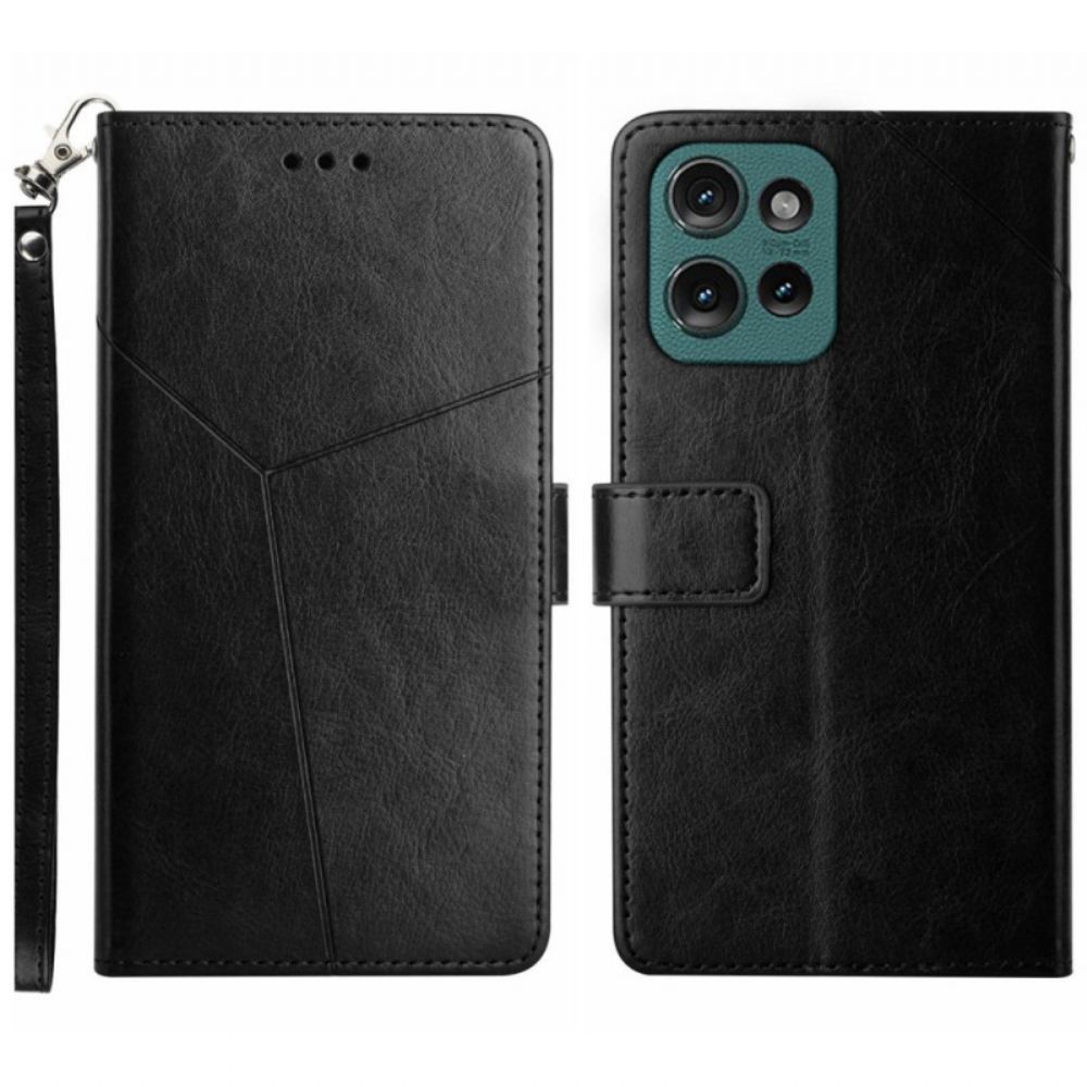 Kožený Kryt Na Motorola Edge 50 Neo Y Design