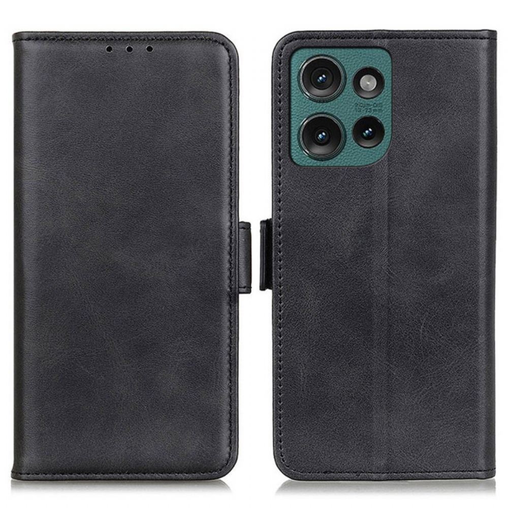 Peněženková Pouzdra Motorola Edge 50 Neo Dvojité Zapínání
