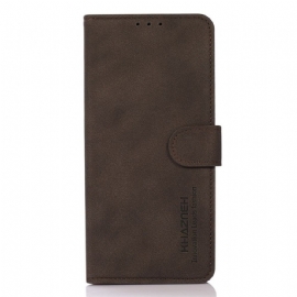 Peněženková Pouzdra Motorola Edge 50 Neo Khazneh Suede Effect