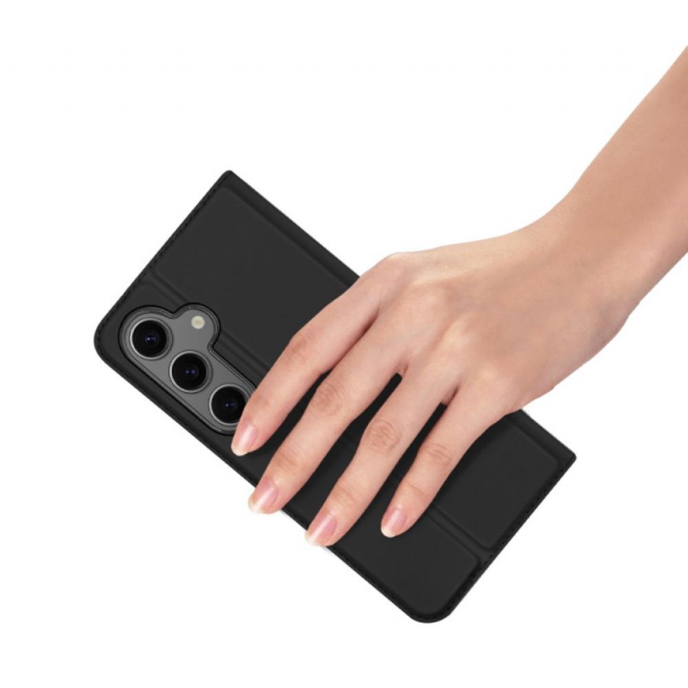 Kožené Pouzdro Folio Samsung Galaxy S24 Fe Skin Pro Series Dux Ducis