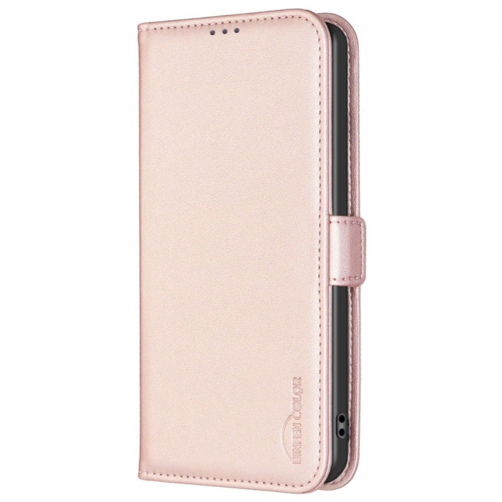 Kožený Kryt Samsung Galaxy S24 Fe Barva Binfen
