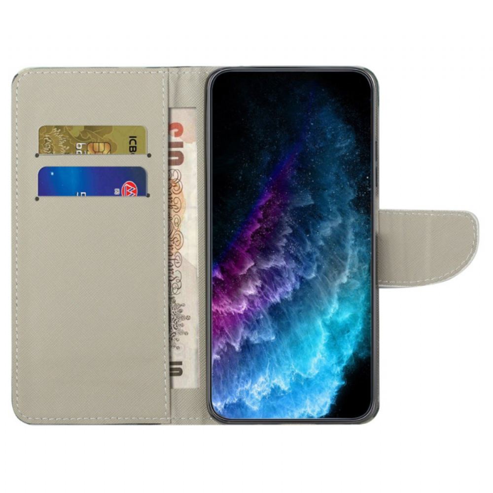 Kožený Kryt Samsung Galaxy S24 Fe Vintage Eiffelova Věž