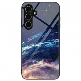 Kryt Samsung Galaxy S24 Fe Kryty Na Mobil Tvrzené Sklo Mléčná Dráha