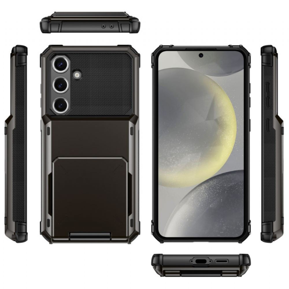 Kryt Samsung Galaxy S24 Fe Otočný Držák Karty