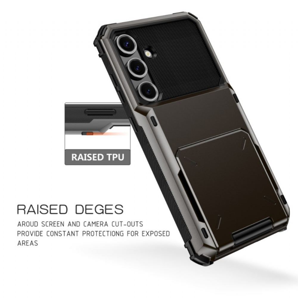 Kryt Samsung Galaxy S24 Fe Otočný Držák Karty