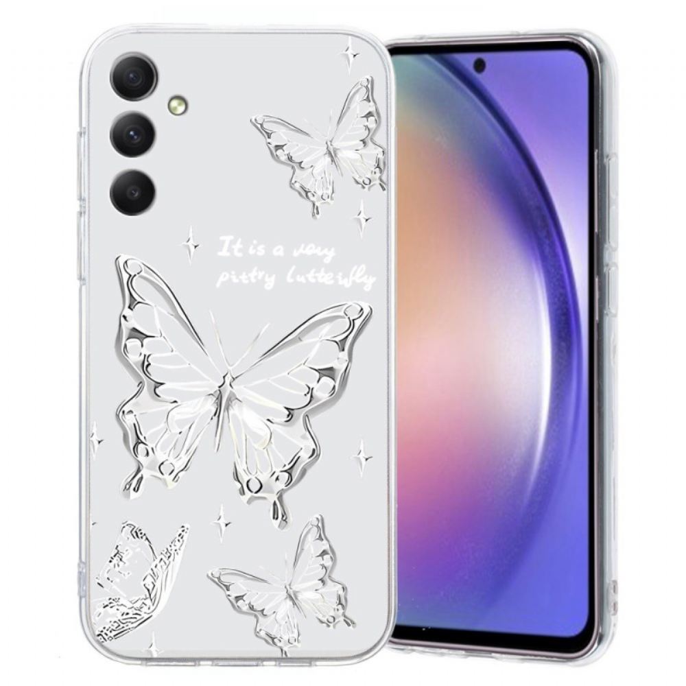 Kryt Samsung Galaxy S24 Fe Vzor Motýla