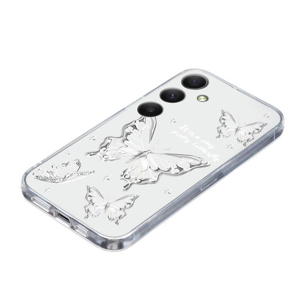 Kryt Samsung Galaxy S24 Fe Vzor Motýla
