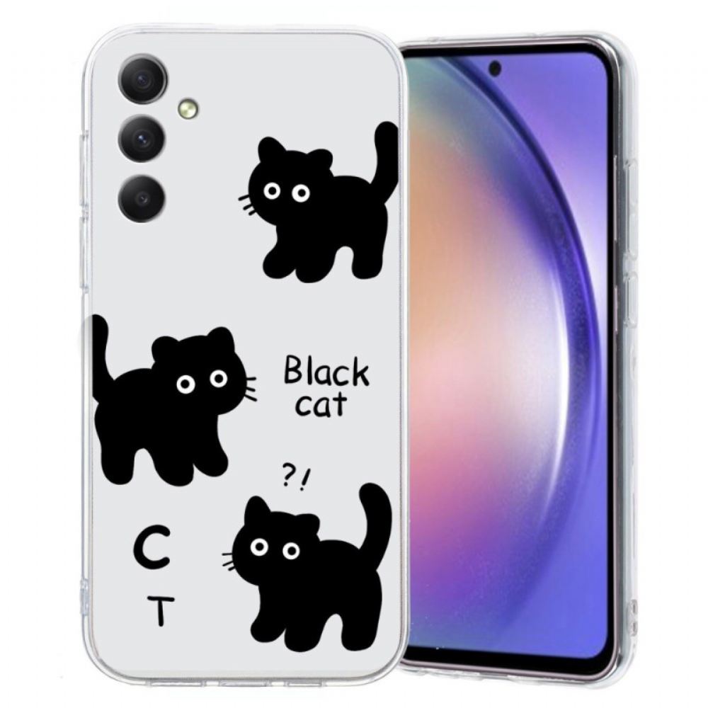 Kryt Samsung Galaxy S24 Fe Černá Kočka