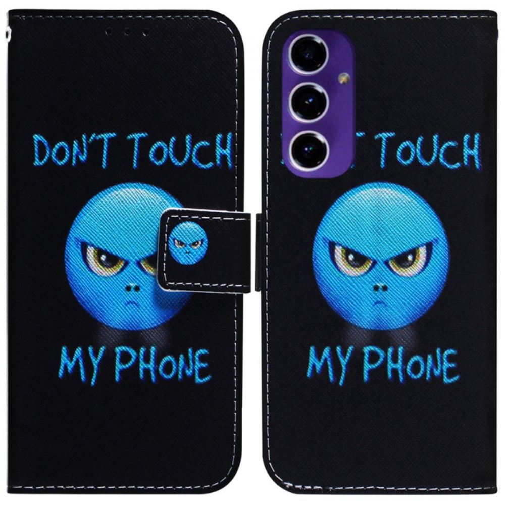 Peněženková Pouzdra Samsung Galaxy S24 Fe Kryty Na Mobil Emoji Telefonu