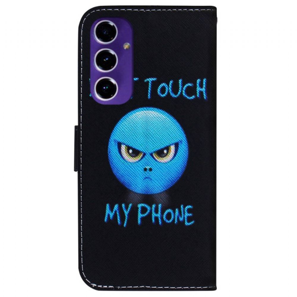 Peněženková Pouzdra Samsung Galaxy S24 Fe Kryty Na Mobil Emoji Telefonu