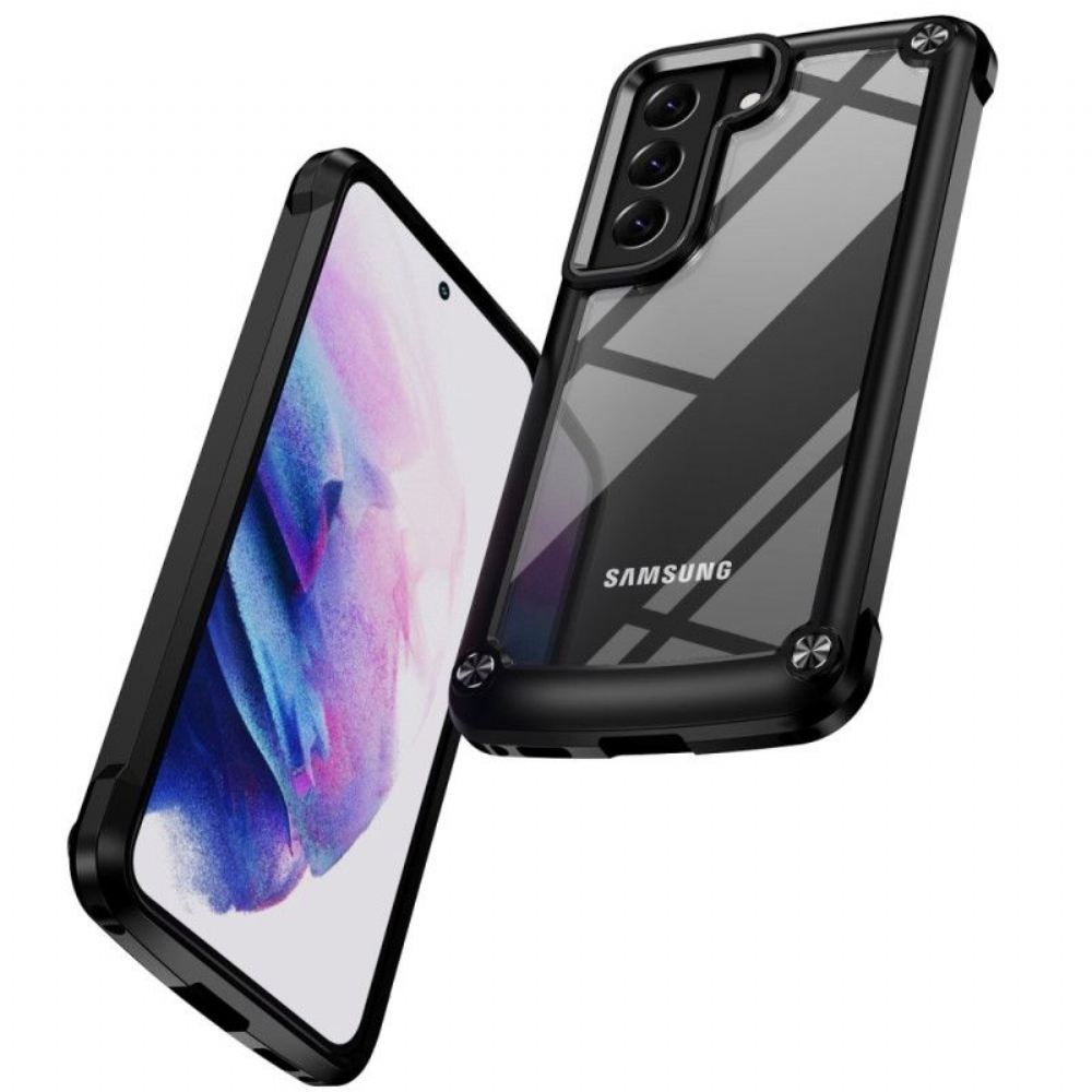 Kryt Na Samsung Galaxy S23 Plus 5G Hybridní S Hliníkovou Slitinou