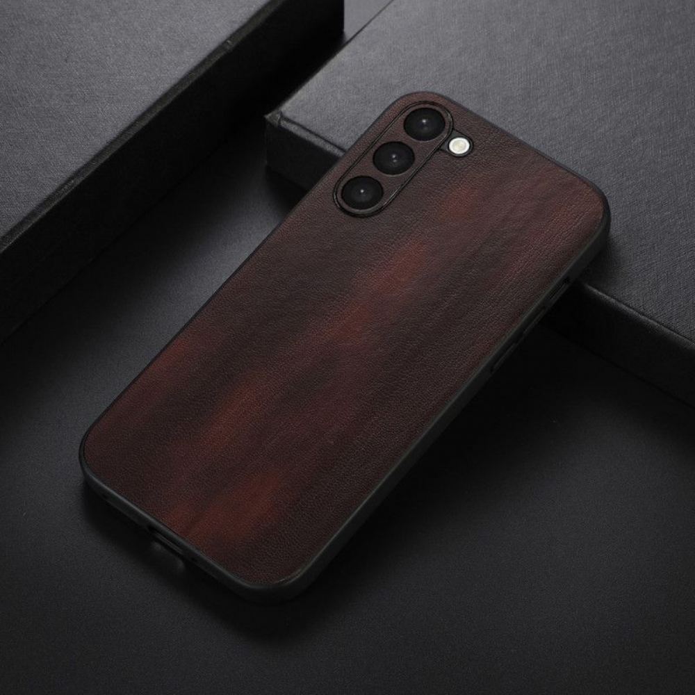 Kryt Na Samsung Galaxy S23 Plus 5G Texturovaná Umělá Kůže