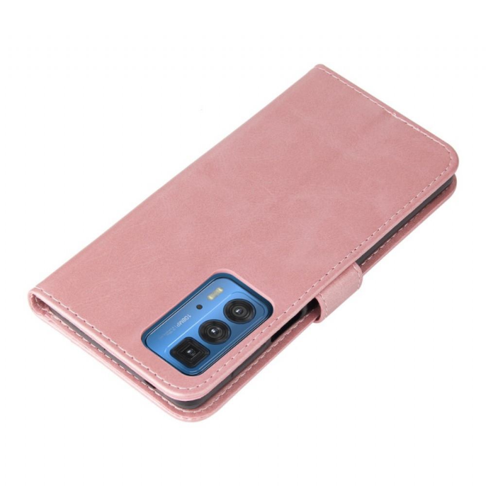 Flipové Pouzdro Na Motorola Edge 20 Pro Vintage Kabelka