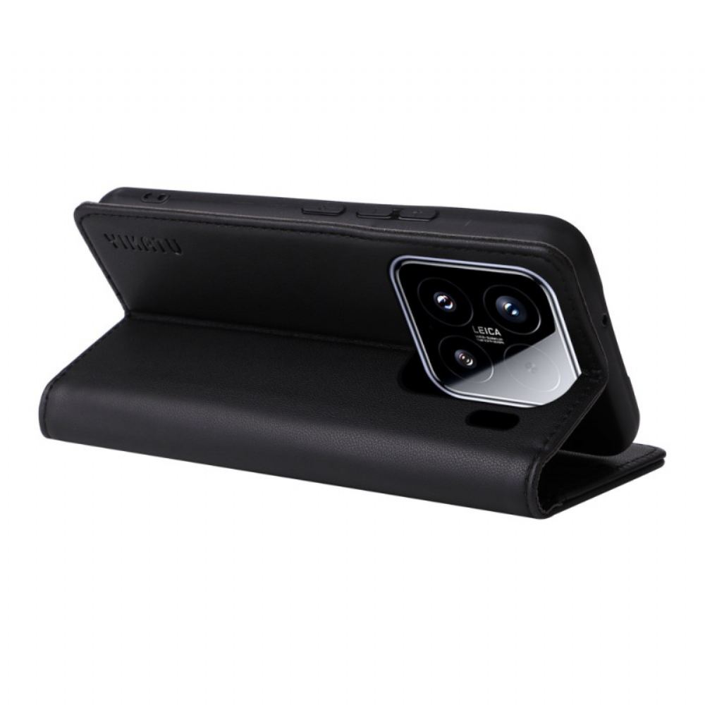 Kožené Pouzdro Folio Xiaomi 15 Yikatu