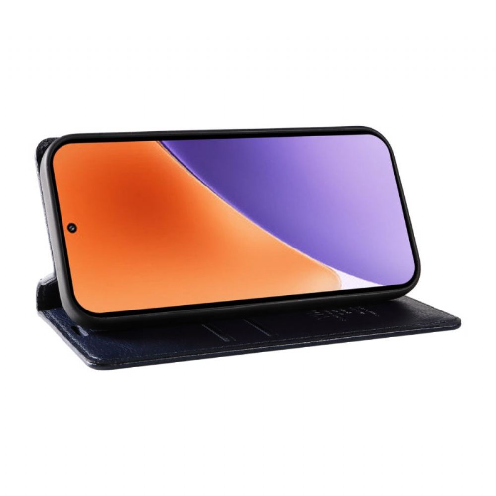 Kožené Pouzdro Xiaomi 15 Yikatu Vintage Styl