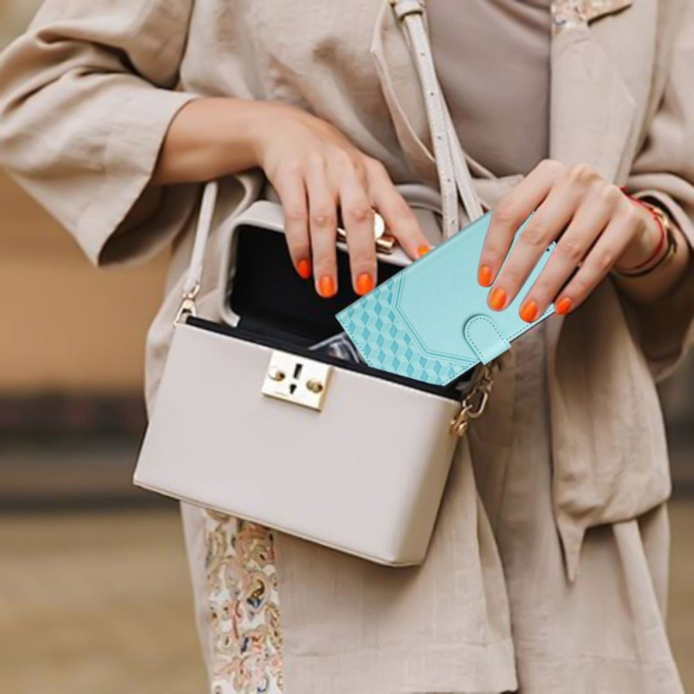 Kožený Kryt Na Xiaomi 15 Rfid Blokování A Šňůrka