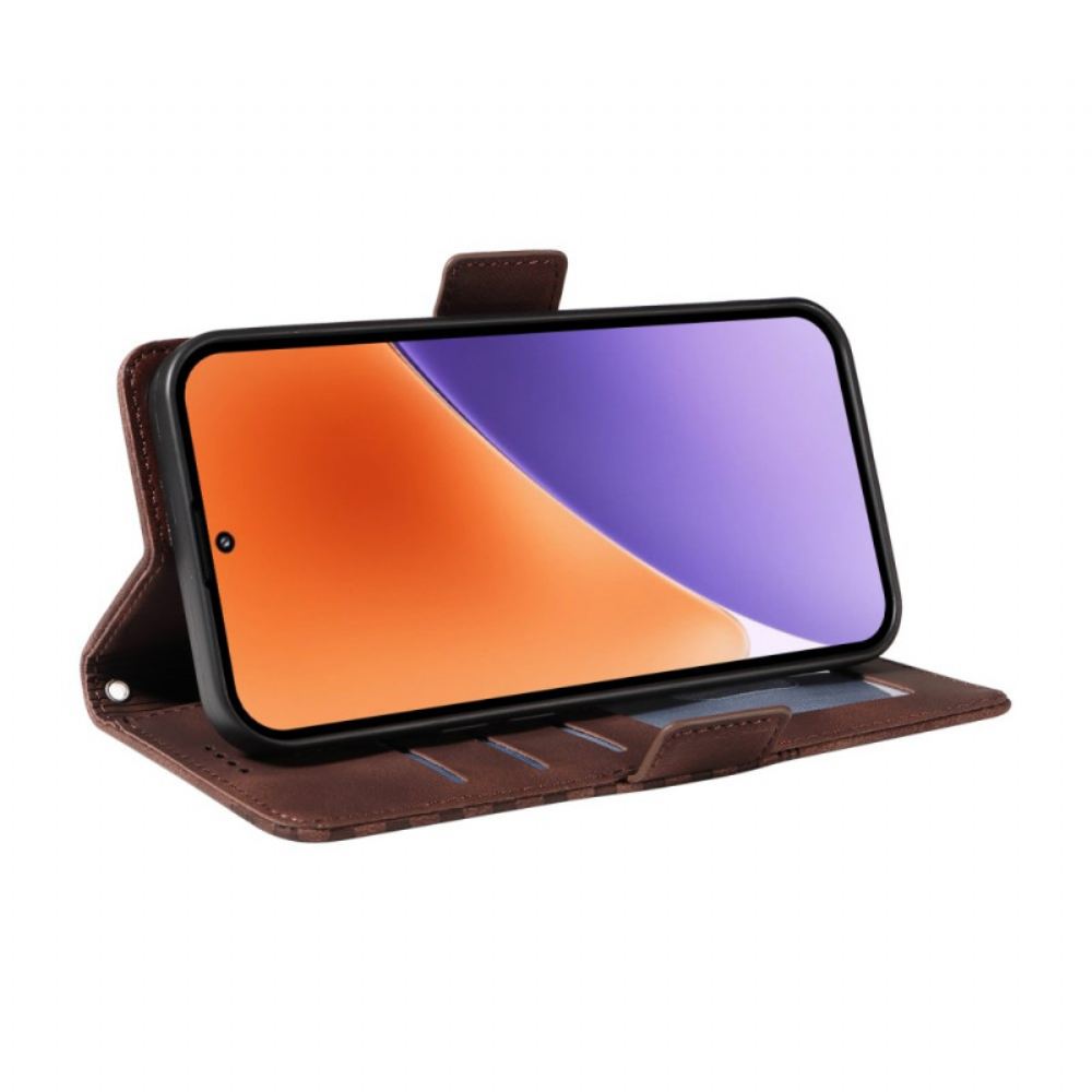 Kožený Kryt Xiaomi 15 Hvězdný Vzor