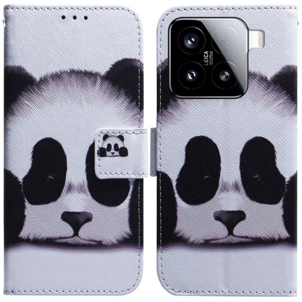 Kožený Kryt Xiaomi 15 Panda