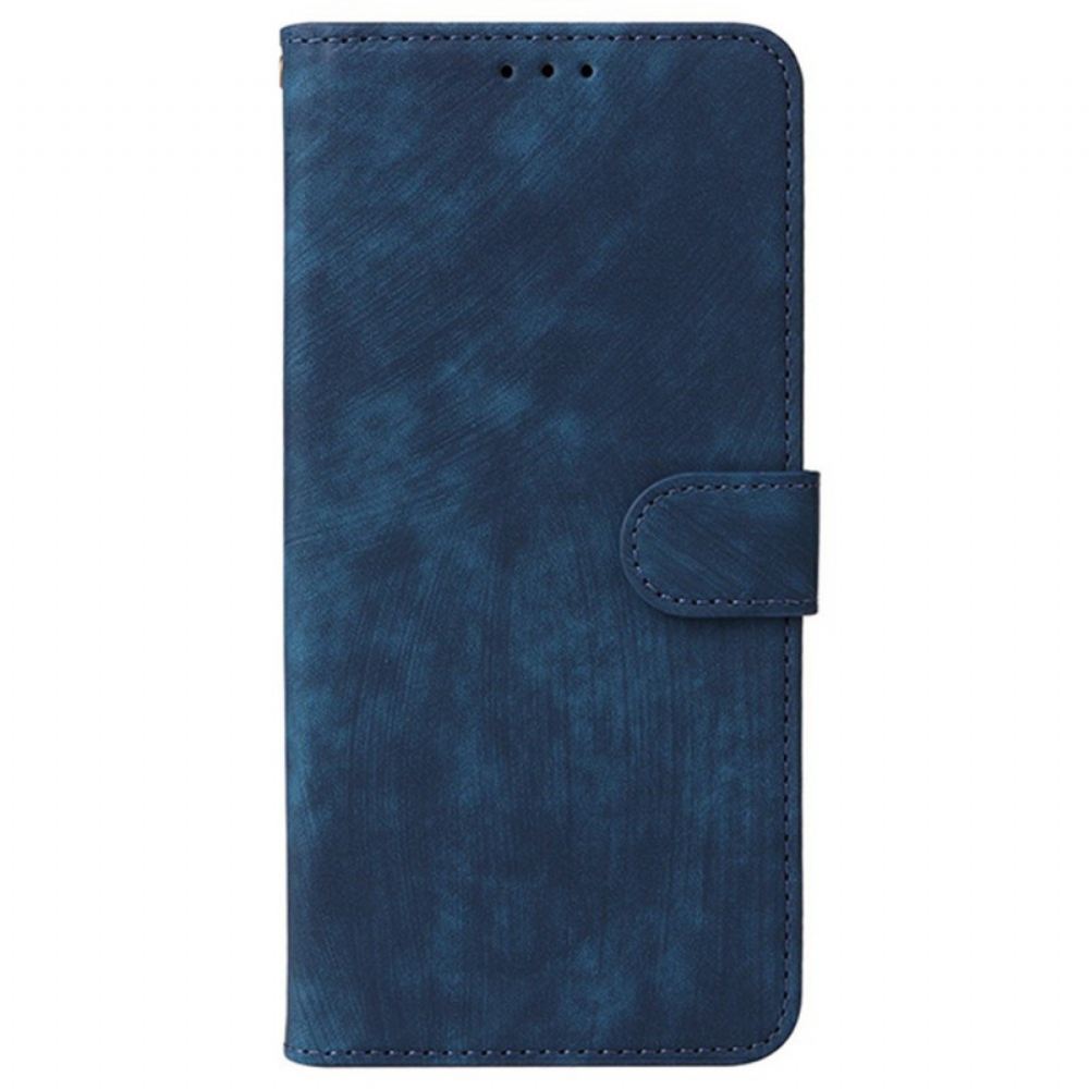 Kožený Kryt Xiaomi 15 Semišový Efekt S Rfid Ochranou