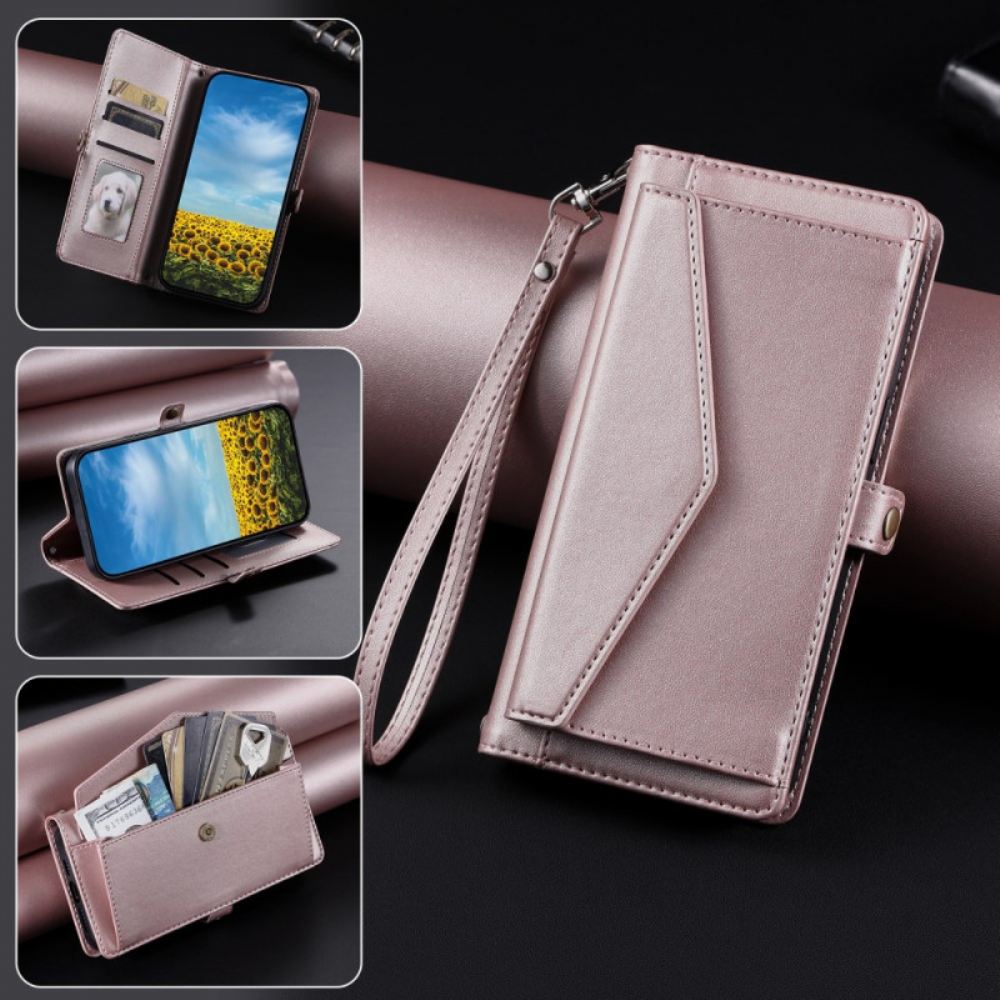 Kožený Kryt Xiaomi 15 Stylové Pouzdro