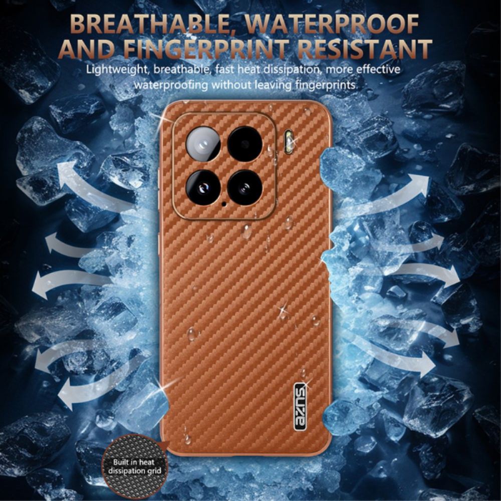 Kryt Xiaomi 15 Uhlíková Vlákna Azns