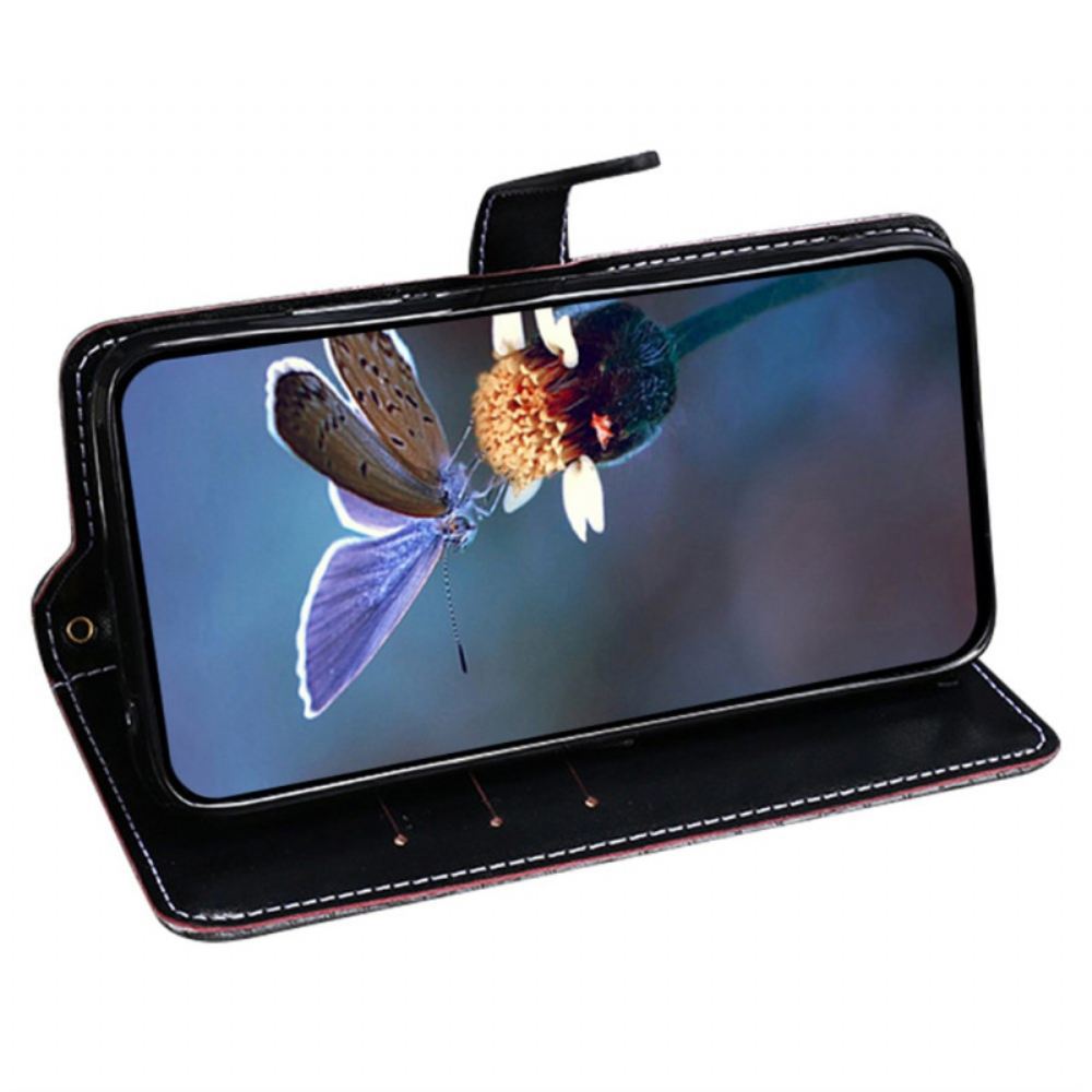 Peněženková Pouzdra Xiaomi 15 Krokodýlí Textura Idewei