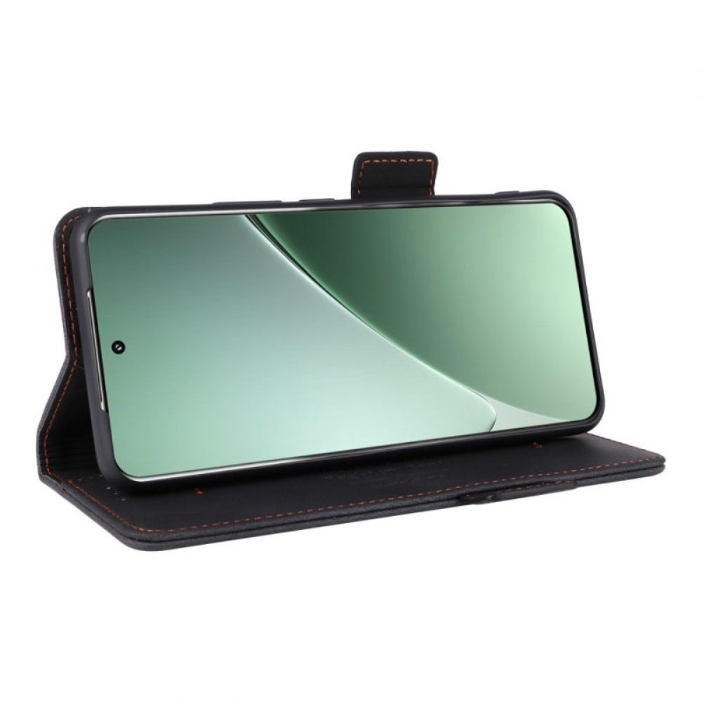 Peněženková Pouzdra Xiaomi 15 Kryty Na Mobil Peněženka S Kovovou Dekorací